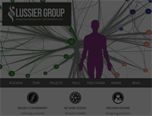 Tablet Screenshot of lussierlab.net